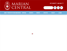 Tablet Screenshot of marian.com